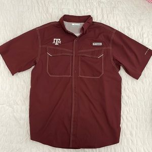 Columbia PFG A&M Short Sleeve Small